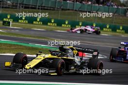 Nico Hulkenberg (GER) Renault F1 Team RS19. 14.07.2019. Formula 1 World Championship, Rd 10, British Grand Prix, Silverstone, England, Race Day.