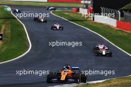 Carlos Sainz Jr (ESP) McLaren MCL34. 14.07.2019. Formula 1 World Championship, Rd 10, British Grand Prix, Silverstone, England, Race Day.