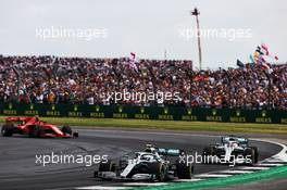 Valtteri Bottas (FIN) Mercedes AMG F1 W10 leads the race. 14.07.2019. Formula 1 World Championship, Rd 10, British Grand Prix, Silverstone, England, Race Day.