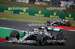Lewis Hamilton (GBR) Mercedes AMG F1 W10. 14.07.2019. Formula 1 World Championship, Rd 10, British Grand Prix, Silverstone, England, Race Day.