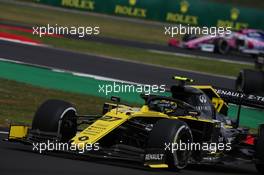 Nico Hulkenberg (GER) Renault Sport F1 Team RS19. 14.07.2019. Formula 1 World Championship, Rd 10, British Grand Prix, Silverstone, England, Race Day.