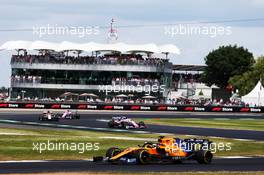 Carlos Sainz Jr (ESP) McLaren MCL34. 14.07.2019. Formula 1 World Championship, Rd 10, British Grand Prix, Silverstone, England, Race Day.