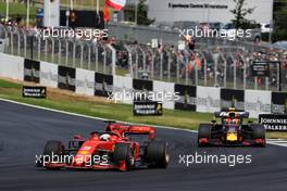 Sebastian Vettel (GER) Ferrari SF90. 14.07.2019. Formula 1 World Championship, Rd 10, British Grand Prix, Silverstone, England, Race Day.
