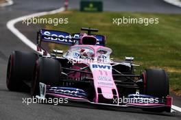 Sergio Perez (MEX) Racing Point F1 Team RP19. 13.07.2019. Formula 1 World Championship, Rd 10, British Grand Prix, Silverstone, England, Qualifying Day.