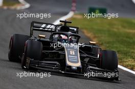 Romain Grosjean (FRA) Haas F1 Team VF-19. 13.07.2019. Formula 1 World Championship, Rd 10, British Grand Prix, Silverstone, England, Qualifying Day.