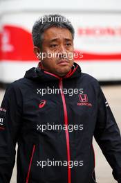 Masashi Yamamoto (JPN) Honda Racing F1 Managing Director. 13.07.2019. Formula 1 World Championship, Rd 10, British Grand Prix, Silverstone, England, Qualifying Day.