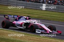 Sergio Perez (MEX) Racing Point F1 Team RP19. 13.07.2019. Formula 1 World Championship, Rd 10, British Grand Prix, Silverstone, England, Qualifying Day.