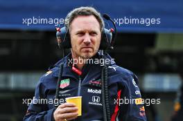 Christian Horner (GBR) Red Bull Racing Team Principal. 13.07.2019. Formula 1 World Championship, Rd 10, British Grand Prix, Silverstone, England, Qualifying Day.