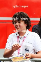 Justin Whiting (GBR) son of Charlie Whiting. 13.07.2019. Formula 1 World Championship, Rd 10, British Grand Prix, Silverstone, England, Qualifying Day.