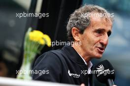 Alain Prost (FRA) Renault F1 Team Special Advisor. 14.07.2019. Formula 1 World Championship, Rd 10, British Grand Prix, Silverstone, England, Race Day.