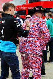 George Russell (GBR) Williams Racing signs autographs for the fans. 14.07.2019. Formula 1 World Championship, Rd 10, British Grand Prix, Silverstone, England, Race Day.