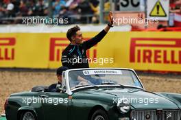 George Russell (GBR) Williams Racing on the drivers parade. 14.07.2019. Formula 1 World Championship, Rd 10, British Grand Prix, Silverstone, England, Race Day.