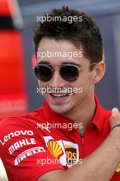 Charles Leclerc (MON) Ferrari. 11.07.2019. Formula 1 World Championship, Rd 10, British Grand Prix, Silverstone, England, Preparation Day.