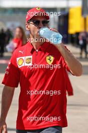 Sebastian Vettel (GER) Ferrari. 11.07.2019. Formula 1 World Championship, Rd 10, British Grand Prix, Silverstone, England, Preparation Day.