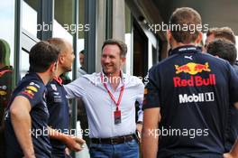 Christian Horner (GBR) Red Bull Racing Team Principal. 11.07.2019. Formula 1 World Championship, Rd 10, British Grand Prix, Silverstone, England, Preparation Day.