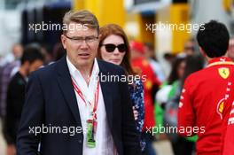 Mika Hakkinen (FIN). 11.07.2019. Formula 1 World Championship, Rd 10, British Grand Prix, Silverstone, England, Preparation Day.