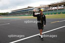 Daniel Ricciardo (AUS) Renault Sport F1 Team RS19. 11.07.2019. Formula 1 World Championship, Rd 10, British Grand Prix, Silverstone, England, Preparation Day.