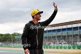 Daniel Ricciardo (AUS) Renault F1 Team. 11.07.2019. Formula 1 World Championship, Rd 10, British Grand Prix, Silverstone, England, Preparation Day.