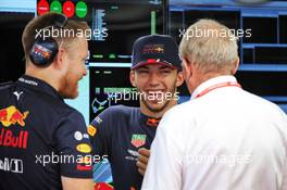 Pierre Gasly (FRA) Red Bull Racing with Dr Helmut Marko (AUT) Red Bull Motorsport Consultant. 26.07.2019. Formula 1 World Championship, Rd 11, German Grand Prix, Hockenheim, Germany, Practice Day.