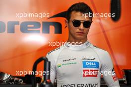 Lando Norris (GBR) McLaren. 26.07.2019. Formula 1 World Championship, Rd 11, German Grand Prix, Hockenheim, Germany, Practice Day.