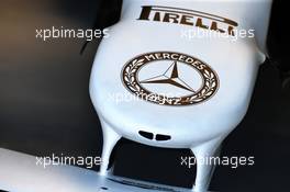 Mercedes AMG F1 W10 nosecone. 26.07.2019. Formula 1 World Championship, Rd 11, German Grand Prix, Hockenheim, Germany, Practice Day.