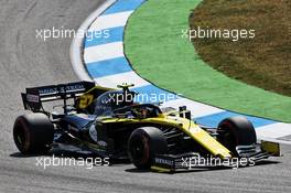 Nico Hulkenberg (GER) Renault F1 Team RS19. 26.07.2019. Formula 1 World Championship, Rd 11, German Grand Prix, Hockenheim, Germany, Practice Day.