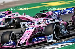 Sergio Perez (MEX) Racing Point F1 Team RP19. 26.07.2019. Formula 1 World Championship, Rd 11, German Grand Prix, Hockenheim, Germany, Practice Day.