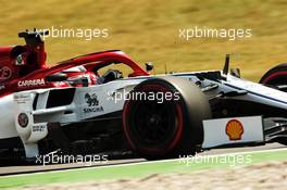 Kimi Raikkonen (FIN) Alfa Romeo Racing C38. 26.07.2019. Formula 1 World Championship, Rd 11, German Grand Prix, Hockenheim, Germany, Practice Day.