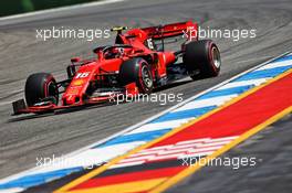Charles Leclerc (MON) Ferrari SF90. 26.07.2019. Formula 1 World Championship, Rd 11, German Grand Prix, Hockenheim, Germany, Practice Day.