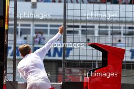 Sebastian Vettel (GER) Ferrari. 26.07.2019. Formula 1 World Championship, Rd 11, German Grand Prix, Hockenheim, Germany, Practice Day.