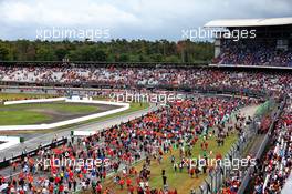 Fans invade the circuit at the end of the race. 28.07.2019. Formula 1 World Championship, Rd 11, German Grand Prix, Hockenheim, Germany, Race Day.