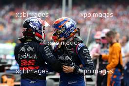 Daniil Kvyat (RUS), Scuderia Toro Rosso and Alexander Albon (THA), Scuderia Toro Rosso  28.07.2019. Formula 1 World Championship, Rd 11, German Grand Prix, Hockenheim, Germany, Race Day.