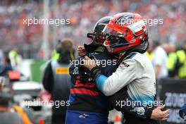 Robert Kubica (POL), Williams F1 Team and Daniil Kvyat (RUS), Scuderia Toro Rosso  28.07.2019. Formula 1 World Championship, Rd 11, German Grand Prix, Hockenheim, Germany, Race Day.