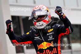 Race winner Max Verstappen (NLD) Red Bull Racing celebrates in parc ferme. 28.07.2019. Formula 1 World Championship, Rd 11, German Grand Prix, Hockenheim, Germany, Race Day.