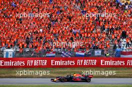 Race winner Max Verstappen (NLD) Red Bull Racing celebrates at the end of the race. 28.07.2019. Formula 1 World Championship, Rd 11, German Grand Prix, Hockenheim, Germany, Race Day.