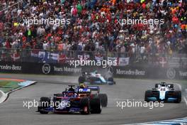 Daniil Kvyat (RUS) Scuderia Toro Rosso STR14. 28.07.2019. Formula 1 World Championship, Rd 11, German Grand Prix, Hockenheim, Germany, Race Day.