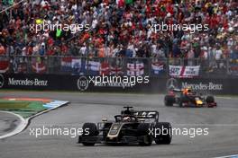 Romain Grosjean (FRA) Haas F1 Team VF-19. 28.07.2019. Formula 1 World Championship, Rd 11, German Grand Prix, Hockenheim, Germany, Race Day.
