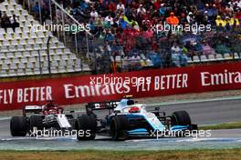 Robert Kubica (POL) Williams Racing FW42. 28.07.2019. Formula 1 World Championship, Rd 11, German Grand Prix, Hockenheim, Germany, Race Day.