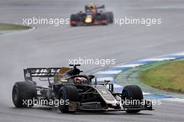 Romain Grosjean (FRA) Haas F1 Team VF-19. 28.07.2019. Formula 1 World Championship, Rd 11, German Grand Prix, Hockenheim, Germany, Race Day.