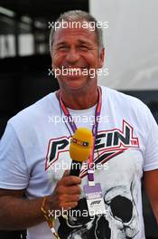Kai Ebel (GER) RTL TV Presenter. 27.07.2019. Formula 1 World Championship, Rd 11, German Grand Prix, Hockenheim, Germany, Qualifying Day.