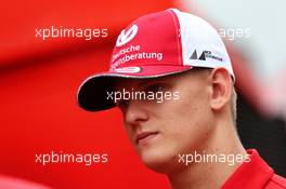 Mick Schumacher (GER) Ferrari Test Driver. 27.07.2019. Formula 1 World Championship, Rd 11, German Grand Prix, Hockenheim, Germany, Qualifying Day.