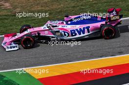 Sergio Perez (MEX) Racing Point F1 Team RP19. 27.07.2019. Formula 1 World Championship, Rd 11, German Grand Prix, Hockenheim, Germany, Qualifying Day.