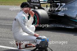 Valtteri Bottas (FIN) Mercedes AMG F1 W10 in qualifying parc ferme. 27.07.2019. Formula 1 World Championship, Rd 11, German Grand Prix, Hockenheim, Germany, Qualifying Day.