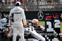 Lewis Hamilton (GBR) Mercedes AMG F1 W10 in qual parc ferme. 27.07.2019. Formula 1 World Championship, Rd 11, German Grand Prix, Hockenheim, Germany, Qualifying Day.