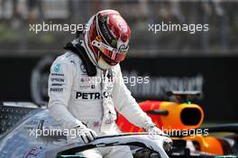 Lewis Hamilton (GBR) Mercedes AMG F1 W10 in qualifying parc ferme. 27.07.2019. Formula 1 World Championship, Rd 11, German Grand Prix, Hockenheim, Germany, Qualifying Day.