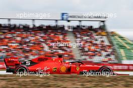Sebastian Vettel (GER) Ferrari SF90. 27.07.2019. Formula 1 World Championship, Rd 11, German Grand Prix, Hockenheim, Germany, Qualifying Day.