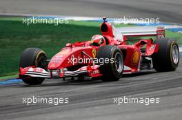 Mick Schumacher (GER), drives the Ferrari F2004 27.07.2019. Formula 1 World Championship, Rd 11, German Grand Prix, Hockenheim, Germany, Qualifying Day.