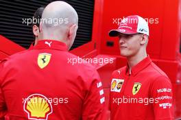Mick Schumacher (GER) Ferrari Test Driver. 27.07.2019. Formula 1 World Championship, Rd 11, German Grand Prix, Hockenheim, Germany, Qualifying Day.