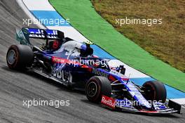 Alexander Albon (THA) Scuderia Toro Rosso STR14. 27.07.2019. Formula 1 World Championship, Rd 11, German Grand Prix, Hockenheim, Germany, Qualifying Day.