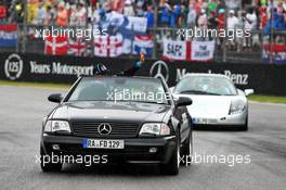 Robert Kubica (POL) Williams Racing on the drivers parade. 28.07.2019. Formula 1 World Championship, Rd 11, German Grand Prix, Hockenheim, Germany, Race Day.